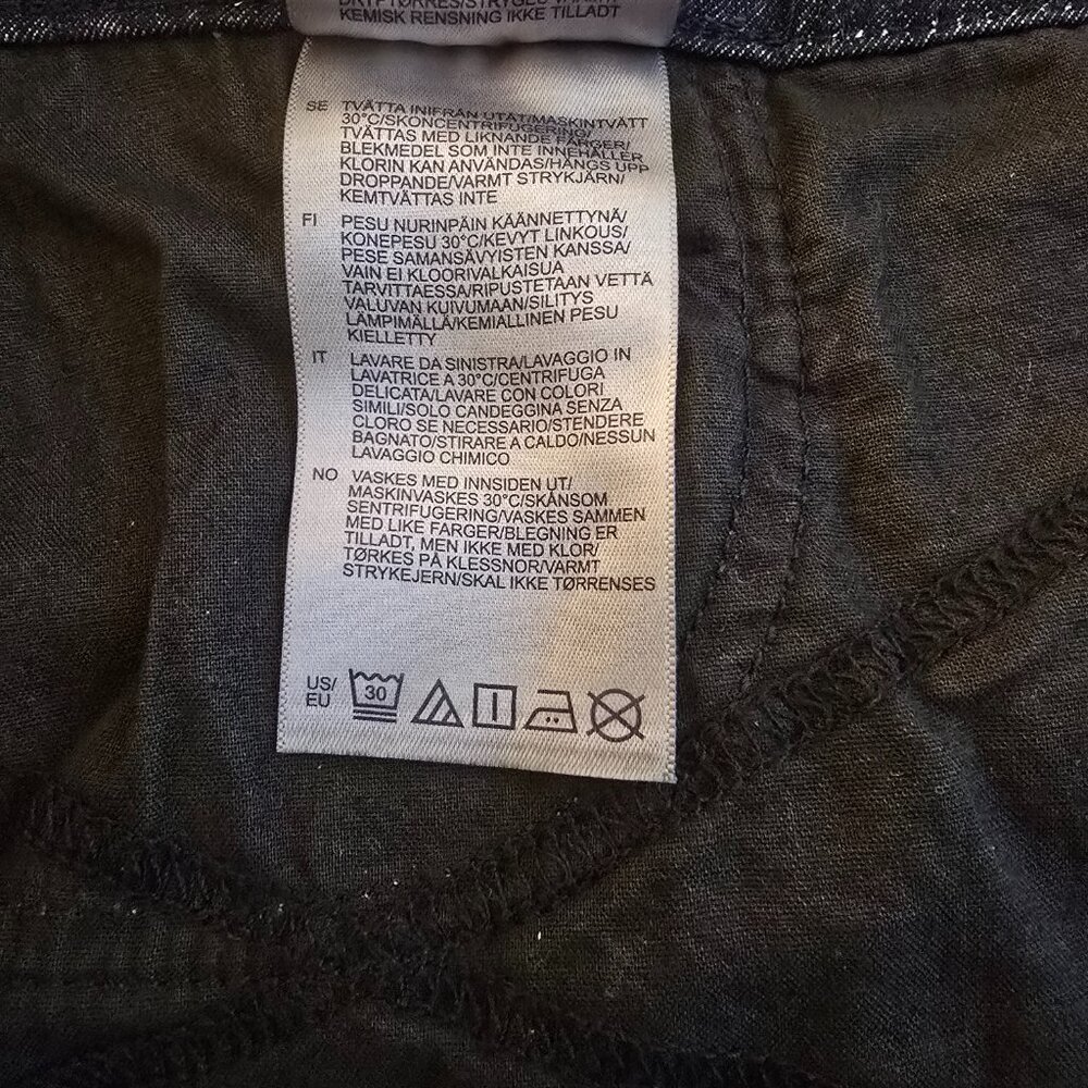 NWT Plus Size Teresa Wide Leg Ankle Jean w/ Plackets - Lightweight Rinse - 24W - Picture 14 of 15